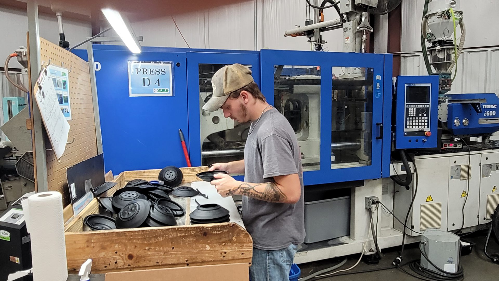 SCP Polymers workplace
